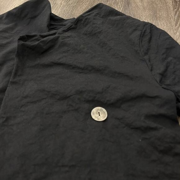 EUC Porto San Francisco Charcoal Black Asymmetric Jacket Size 2 / Medium Italian - Picture 10 of 14